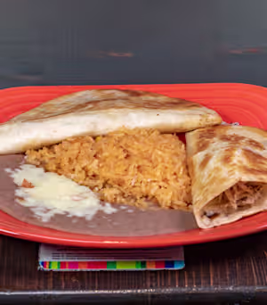 Fiesta Mexicana signature dishes Grilled QuesadillaFiesta FajitasChimichangas﻿﻿﻿
